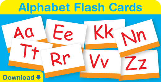 Download our free alphabet flash cards. Great for your classroom or at home! Download our free alphabet flash cards. Great for your classroom or at home!